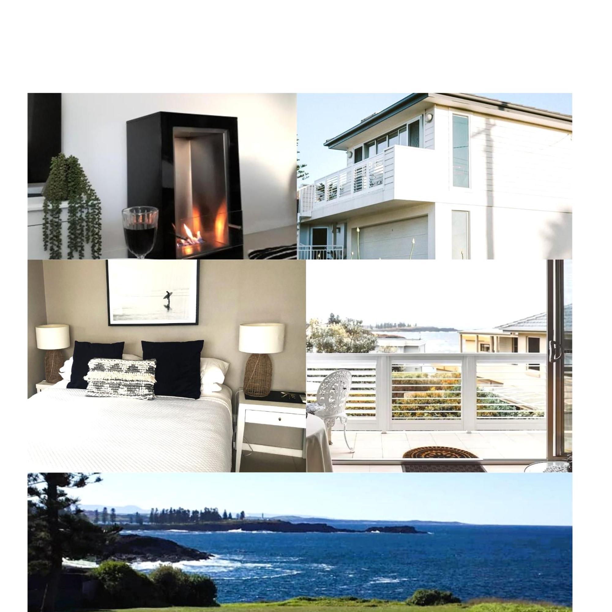Shutters By The Sea Kiama-Sea Views-Waterfront-Private On Coastal Walk Eksteriør bilde